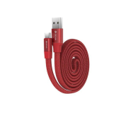 DEVIA Kabel USB - USB-C DEVIA Ring Y1 czerwony # - 1442649 - zdjęcie 1